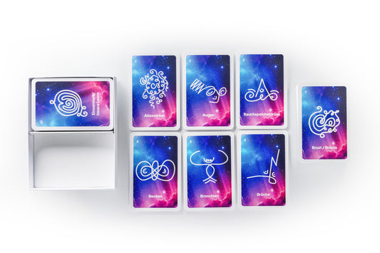 Kartenset Lichttorfrequenzen aus der Galaxie