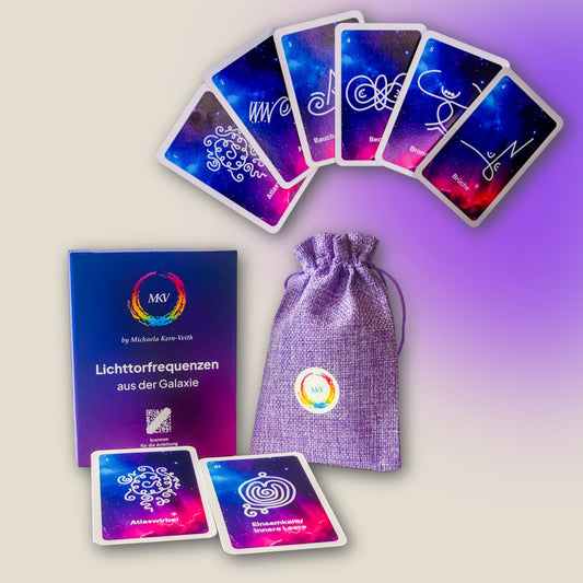 Kartenset Lichttorfrequenzen® aus der Galaxie